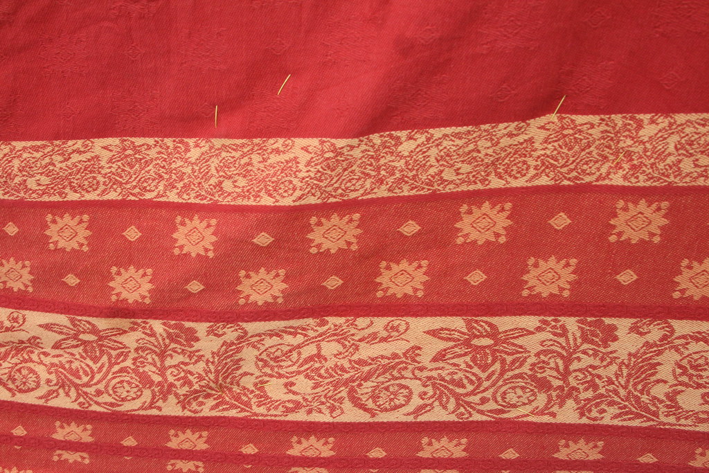 Indonesian batik fabric