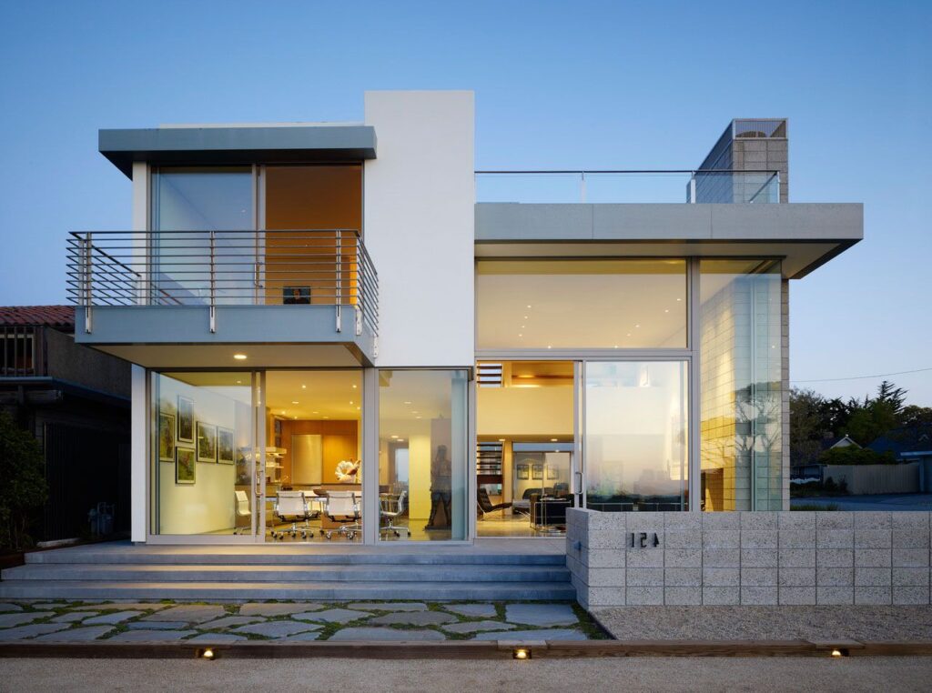 contemporary minimalist house